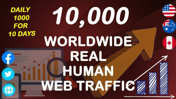 Targeted social web traffic for 10-30 days from main social websites. - Image 2