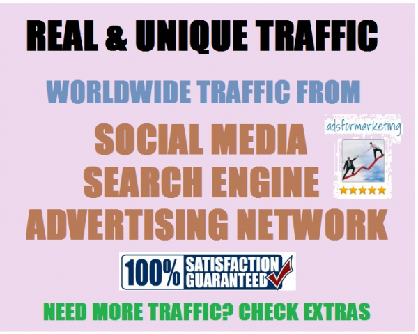 Real 25,000 Web Traffic Worldwide