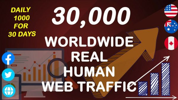 Targeted social web traffic for 10-30 days from main social websites. - Image 4