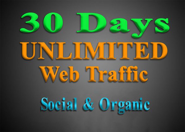 organic & social WEB TRAFFIC