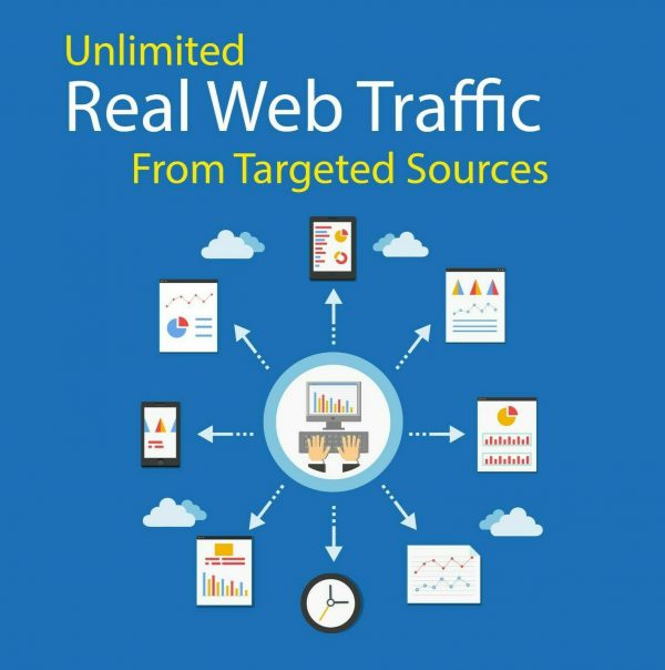 Unlimited High Quality Real Organic Web Traffic From Targeted Sources