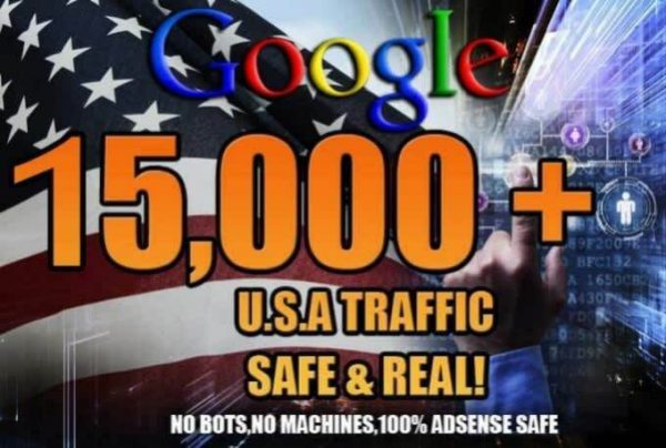 Send google USA traffic Web with SEO keywords